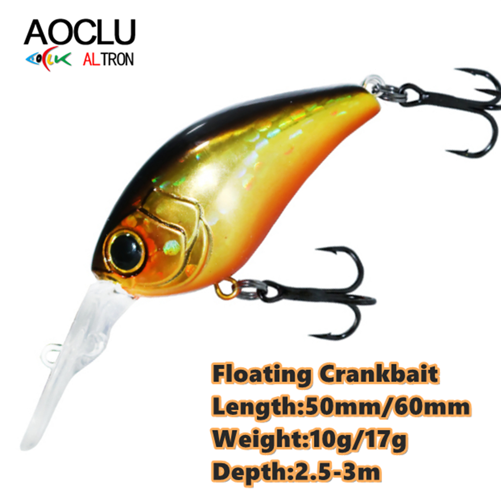Quality Fishing Equipment - AOCLU Floating Minnow 50mm 10g 60mm