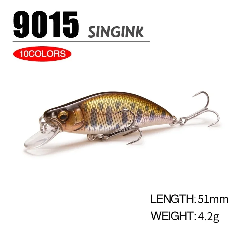 Quality Fishing Equipment - 1pc Japan Design 51mm 4.2g Sinking