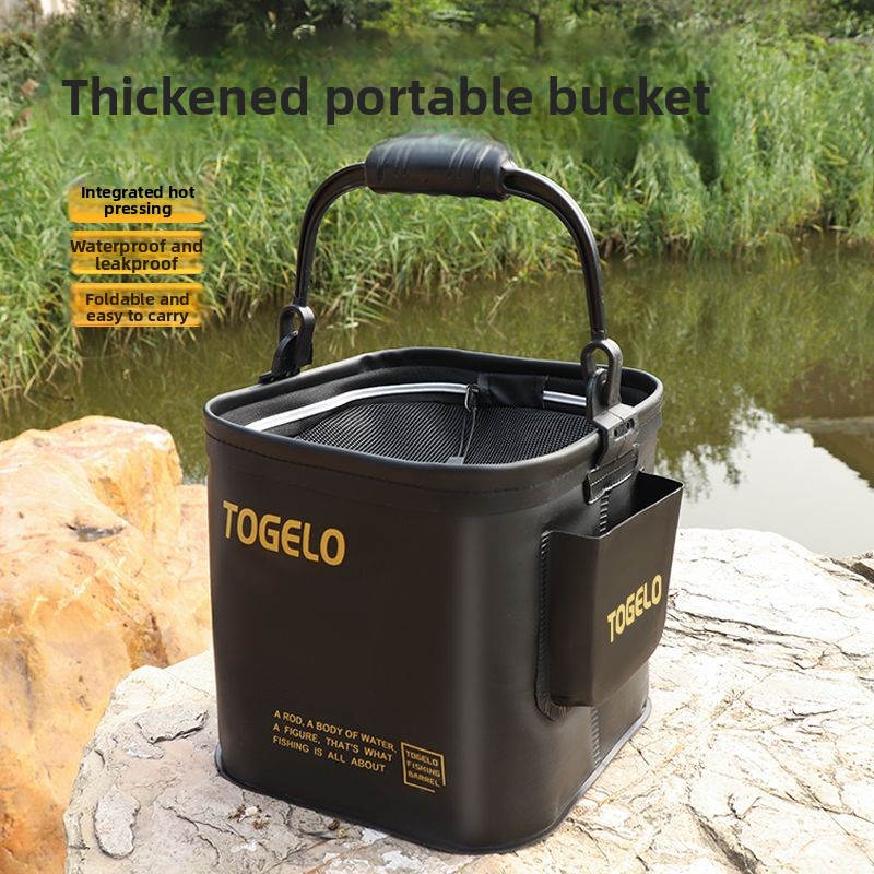 Fish bucket New folding fishin - огляд і ціна Fishing Equipment