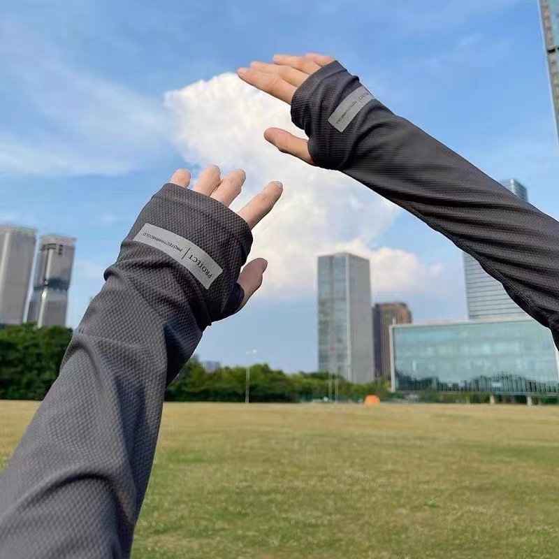 1Pair Unisex UV Cooling Sun Ar - огляд і ціна Fishing Gear