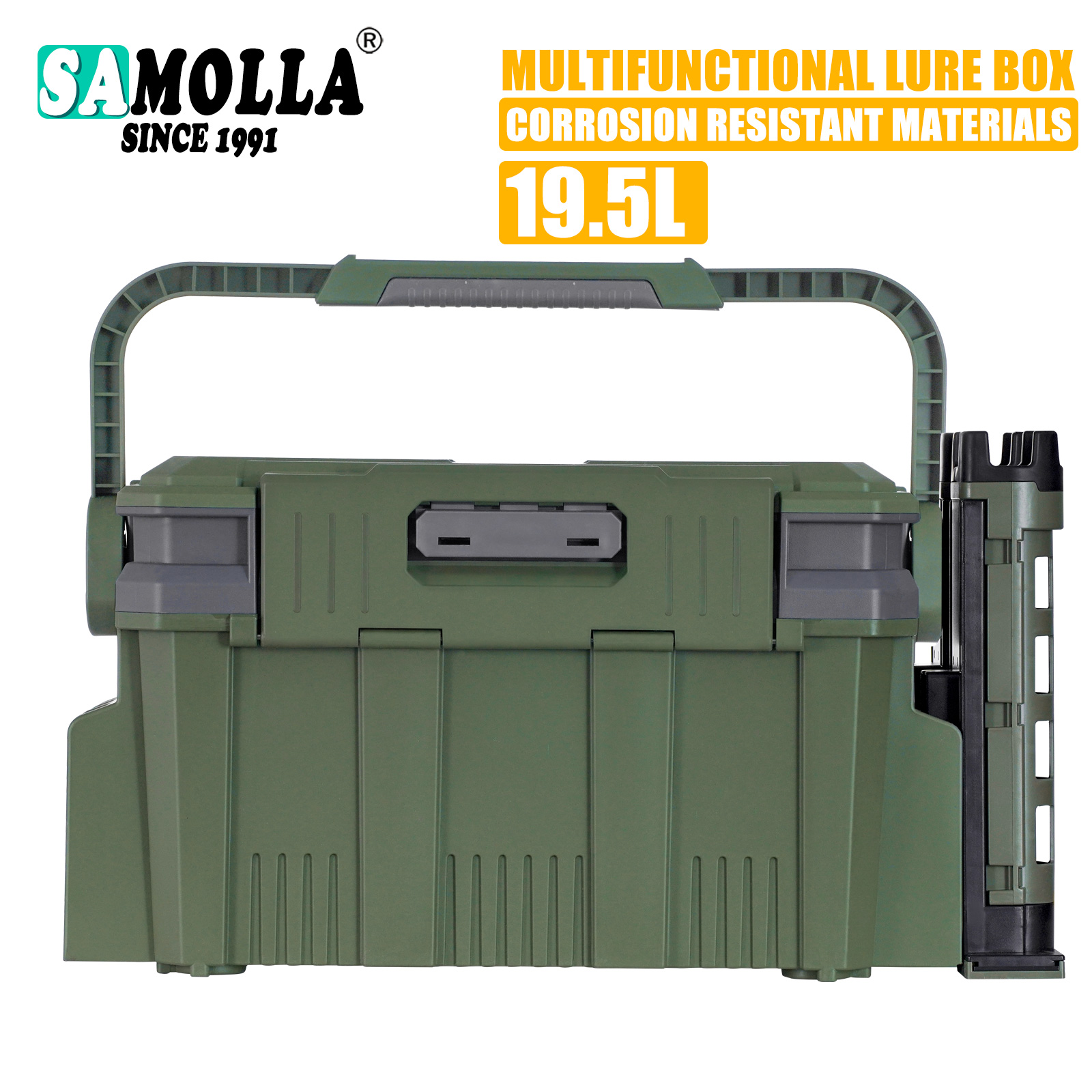 New Large Fishing Box Suit 19. - огляд і ціна Quality Fishing Equipment
