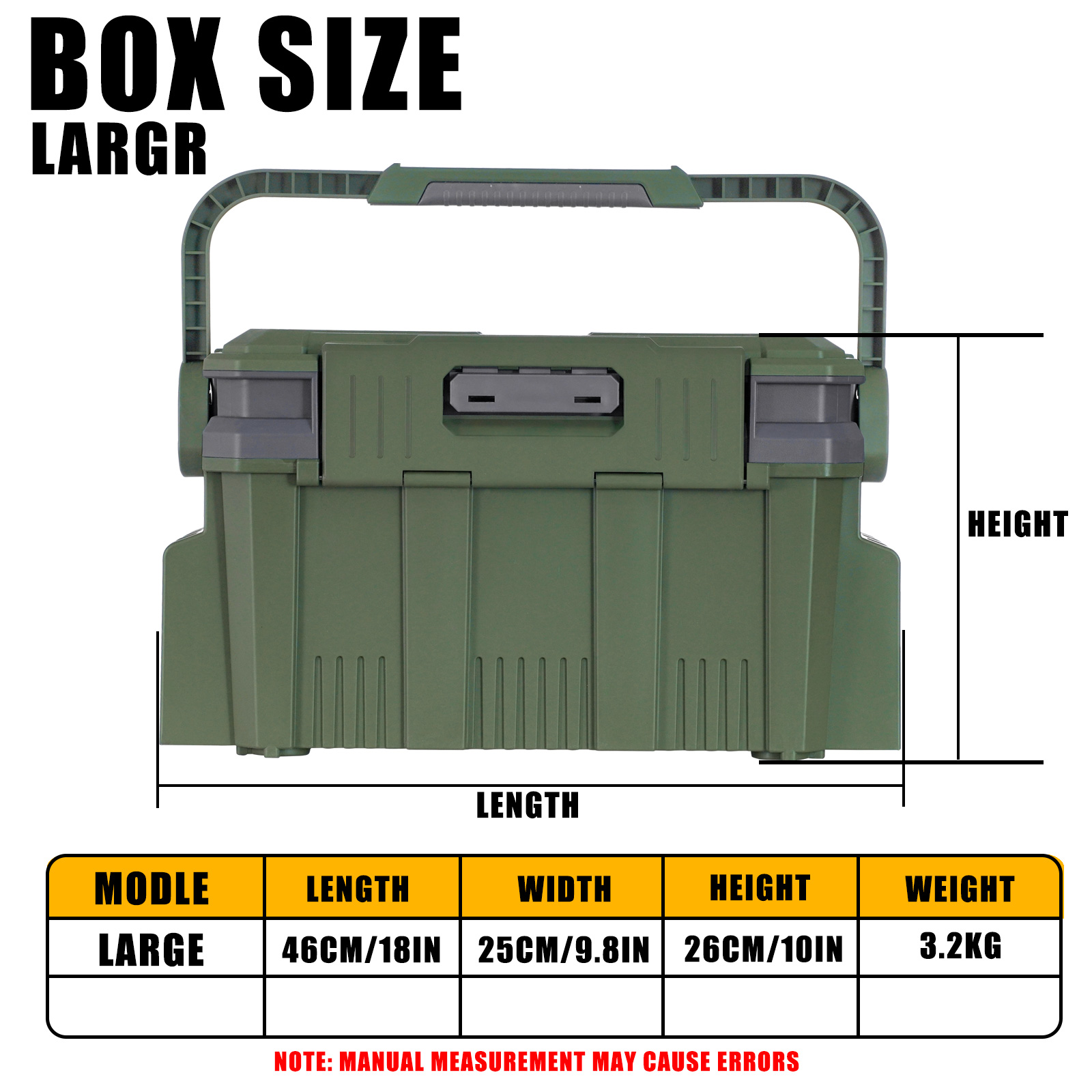 New Large Fishing Box Suit 19. - огляд і ціна Quality Fishing Equipment