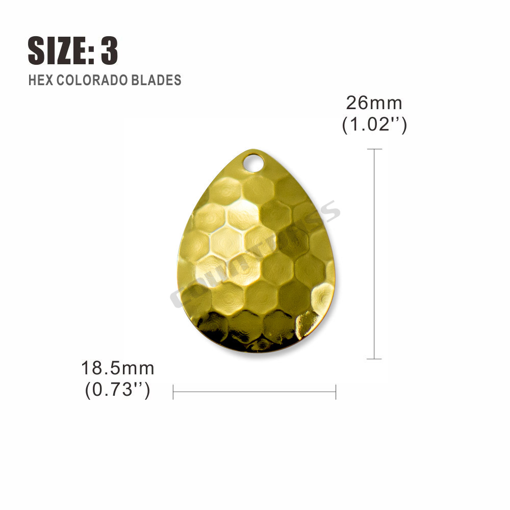 Countbass 50pcs Size 2-5 Gold  - огляд і ціна Quality Fishing Equipment