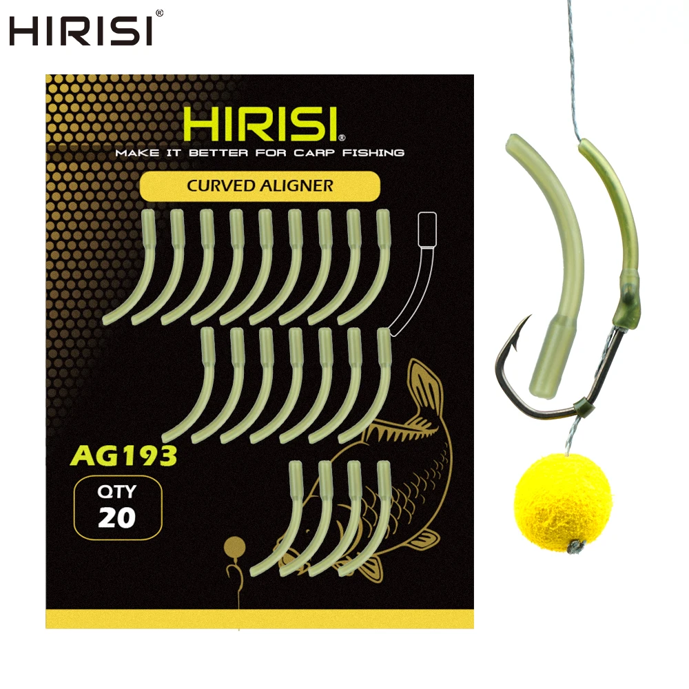 Hirisi 20pcs Carp Hook Sleeves - огляд і ціна Quality Fishing Equipment