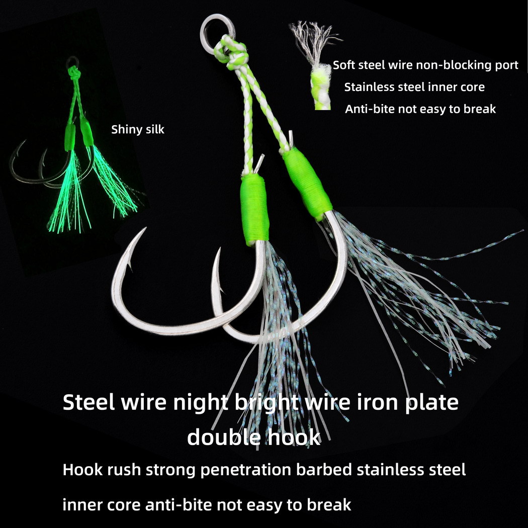 1pcs High quality Metal Night  - огляд і ціна Quality Fishing Equipment